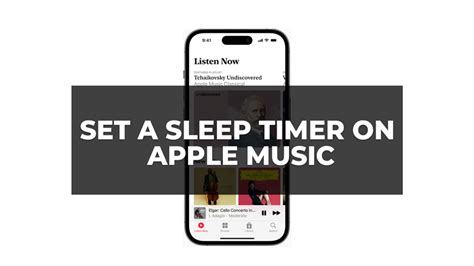 how to put a sleep timer on apple music and why you might want to have one